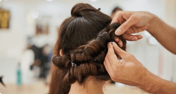 Special Occasion Hair Styling